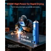 image:imageVEVOR Welding Rod Oven 200LBS Capacity Countertop Electrodes Drying Oven 1060W 120V 104F  392F Adjustable Welding Rods Dryer for 18inch Stick Electrode  with Locking Latch amp Temperature Gauge10LBS