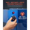 image:imageVEVOR Welding Rod Oven 200LBS Capacity Countertop Electrodes Drying Oven 1060W 120V 104F  392F Adjustable Welding Rods Dryer for 18inch Stick Electrode  with Locking Latch amp Temperature Gauge200LBS