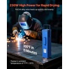 image:imageVEVOR Welding Rod Oven 200LBS Capacity Countertop Electrodes Drying Oven 1060W 120V 104F  392F Adjustable Welding Rods Dryer for 18inch Stick Electrode  with Locking Latch amp Temperature GaugeFast Heating10LBS