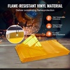 image:imageVEVOR Welding Screen with Frame 6 x 6 3 Panel Welding Curtain Screens FlameResistant Vinyl Welding Protection Screen on 12 Swivel Wheels 6 Lockable Movable amp Professional for Workshop YellowYellow