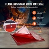 image:imageVEVOR Welding Screen with Frame 6 x 8 Welding Curtain Screen FlameResistant Vinyl Welding Protection Screen on 4 Swivel Wheels 2 Lockable Moveable amp Professional for WorkshopIndustrial RedRed