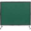 image:imageVEVOR Welding Screen with Frame 6 x 8 Welding Curtain Screen FlameResistant Vinyl Welding Protection Screen on 4 Swivel Wheels 2 Lockable Moveable amp Professional for WorkshopIndustrial RedGreen