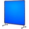 image:imageVEVOR Welding Screen with Frame 6 x 8 Welding Curtain Screen FlameResistant Vinyl Welding Protection Screen on 4 Swivel Wheels 2 Lockable Moveable amp Professional for WorkshopIndustrial RedBlue
