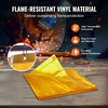 image:imageVEVOR Welding Screen with Frame 6 x 8 Welding Curtain Screen FlameResistant Vinyl Welding Protection Screen on 4 Swivel Wheels 2 Lockable Moveable amp Professional for WorkshopIndustrial RedYellow