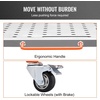 image:imageVEVOR Welding Table 36x18 1200lbs Load Capacity Steel Welding Workbench Table on Wheels Portable Work Bench with Braking Lockable Casters 4 Tool Slots 58inch Fixture Holes Tool Tray  Portable Work Bench with Lockable Casters 4 Tool Slots 58inch Fixture Holes Tool Tray for Workshops Silver amp Orange36 x 18
