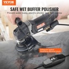 image:imageVEVOR Wet Polisher 800W 4 Concrete Grinder with 6 Variable Speed and 7 Polishing Kits Wet Grinder Machine for Marble Granite Stone Rock Tile Equipped with a GFCI Switch 7003000 RPM