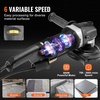 image:imageVEVOR Wet Polisher 800W 4 Concrete Grinder with 6 Variable Speed and 7 Polishing Kits Wet Grinder Machine for Marble Granite Stone Rock Tile Equipped with a GFCI Switch 7003000 RPM