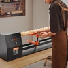 image:imageVEVOR Wood Lathe 6Amp 1 HP Benchtop Wood Lathe Machine with 150 to 3800 RPM Variable Speed 12 x 18 Workbench Brushless DC Motor Cast Iron Construction for Beginners DIY Enthusiasts Woodworking14 x 4005HP