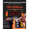 image:imageVEVOR Wood Lathe 6Amp 1 HP Benchtop Wood Lathe Machine with 150 to 3800 RPM Variable Speed 12 x 18 Workbench Brushless DC Motor Cast Iron Construction for Beginners DIY Enthusiasts Woodworking16 x 4015 HP