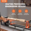 image:imageVEVOR Wood Lathe 6Amp 1 HP Benchtop Wood Lathe Machine with 150 to 3800 RPM Variable Speed 12 x 18 Workbench Brushless DC Motor Cast Iron Construction for Beginners DIY Enthusiasts Woodworking14 x 4005HP