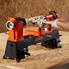 image:imageVEVOR Wood Lathe 6Amp 1 HP Benchtop Wood Lathe Machine with 150 to 3800 RPM Variable Speed 12 x 18 Workbench Brushless DC Motor Cast Iron Construction for Beginners DIY Enthusiasts Woodworking12 x 181 HP
