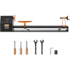 image:imageVEVOR Wood Lathe 6Amp 1 HP Benchtop Wood Lathe Machine with 150 to 3800 RPM Variable Speed 12 x 18 Workbench Brushless DC Motor Cast Iron Construction for Beginners DIY Enthusiasts Woodworking14 x 4005HP