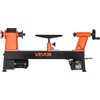 image:imageVEVOR Wood Lathe 6Amp 1 HP Benchtop Wood Lathe Machine with 150 to 3800 RPM Variable Speed 12 x 18 Workbench Brushless DC Motor Cast Iron Construction for Beginners DIY Enthusiasts Woodworking12 x 181 HP