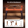 image:imageVEVOR Wood Lathe 6Amp 1 HP Benchtop Wood Lathe Machine with 150 to 3800 RPM Variable Speed 12 x 18 Workbench Brushless DC Motor Cast Iron Construction for Beginners DIY Enthusiasts Woodworking16 x 4015 HP