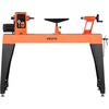 image:imageVEVOR Wood Lathe 6Amp 1 HP Benchtop Wood Lathe Machine with 150 to 3800 RPM Variable Speed 12 x 18 Workbench Brushless DC Motor Cast Iron Construction for Beginners DIY Enthusiasts Woodworking16 x 402 HP