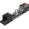 image:imageVEVOR Wood Lathe 6Amp 1 HP Benchtop Wood Lathe Machine with 150 to 3800 RPM Variable Speed 12 x 18 Workbench Brushless DC Motor Cast Iron Construction for Beginners DIY Enthusiasts Woodworking276 in x 63 in