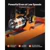 image:imageVEVOR Wood Lathe 6Amp 1 HP Benchtop Wood Lathe Machine with 150 to 3800 RPM Variable Speed 12 x 18 Workbench Brushless DC Motor Cast Iron Construction for Beginners DIY Enthusiasts Woodworking16 x 4015 HP