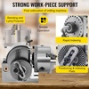 image:imageVevor 5Inch 3 Jaw Chuck Dividing Head Set Precision Semi Universal Dividing Head for Milling Machine Rotary Table Tailstock Milling SetDividing Head