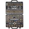 image:imageTap and Die Set 116Piece Include Metric and SAE Size Bearing Steel Taps and Dies Essential Threading Tool for Cutting External Internal Threads with Complete Accessories and Storage Case86pcsTitaniumCoated