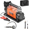 image:imageVEVOR 106 CFM Heavy Duty Air Compressor 30s Fast Inflation  DualCylinder Portable Tire Inflator 12V 150PSI Offroad Air Pump with Adapters for Trucks Car SUV 4 x 4 Vehicle RV706CFM with Digital