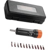 image:imageVEVOR 14 Drive Screwdriver Torque Wrench with Scale 1070 inlbs Torque Range 1 inlbs Torque Increment Torque Screwdriver with Bits amp CaseMagnetic 1070 inlb