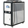 image:imageVEVOR 6Ton Capacity AirCooled Water Chiller 6HP Stainless Steel Portable Digital Microcomputer Control Black
