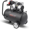 image:imageVEVOR Air Compressor 8 Gallon Steel Tank 1HP 22 CFM90 PSI Oil Free Air Compressor amp Max 120PSI Pressure 80dB Ultra Quiet Portable Compressor for Auto Repair Tire Inflation Spray Painting8 Gallon