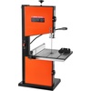 image:imageVEVOR Band Saw 10Inch TwoSpeed Benchtop Bandsaw with 373W 12 HP Motor 6 in Max Cutting Height 132 x 134 in Cast Iron Table with 360 Work Light Miter Gauge Fence Band Saw for Woodworking2126 x 1969 x 3543 in