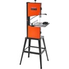 image:imageVEVOR Band Saw with Stand 10Inch TwoSpeed Benchtop Bandsaw 373W 12 HP 6 in Max Cutting Height 132 x 134 in Cast Iron Table with 360 Work Light Miter Gauge Fence Band Saw for Woodworking