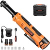 33 ft-lbs Extended Head + Manual Ratchet Wrench
