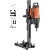 image:imageVEVOR Diamond Core Drilling Machine 4in Handheld Wet Concrete Core Drill Rig 11002400RPM Two Speed amp 114 Thread amp 2 Bubble Levels 34in Drilling Diameter for Concrete Brick Block Stone 1500W10 Inches