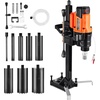 image:imageVEVOR Diamond Core Drilling Machine 8 in Drilling Diameter 2in1 Handheld amp StandMount Dry and Wet Concrete Core Drill Rig with 4 Drill Bits 10752300 RPM 2Speed for Concrete Brick Stone 1800W8in Core Drill  8 Bits Set
