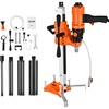 image:imageVEVOR Diamond Core Drilling Machine 8 in Drilling Diameter 2in1 Handheld amp StandMount Dry and Wet Concrete Core Drill Rig with 4 Drill Bits 10752300 RPM 2Speed for Concrete Brick Stone 1800W8in Core Drill  4 Bits Set