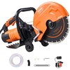 image:imageVEVOR Electric Concrete Cutter 9 in Circular Saw with 35 in Cutting Depth WetDry Disk Cutter Includes Water Line Pump and Blade for Stone Brick Porcelain Concrete 1800W Motor12 inch