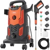image:imageVEVOR Electric Pressure Washer Max 4500 PSI and 32 GPM with Pressure Adjustment High Power Pressure Cleaning Machine with 4 Quick Connect Nozzles for CarsFencesDrivewaysPatiosHome Cleaning2300PSI  19GPM