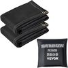 image:imageVEVOR Fire Blankets 2 Pack Welding Blankets 6 x 10 Fire Suppression Blanket 1022 F Flame Retardant Blanket Black Fire Emergency Blankets Fiberglass Fire Retardant Blanket with 8 Brass GrommetsBlack