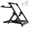 image:imageVEVOR Foldable Racing Steering Wheel Stand Height Adjustable Universal Base Compatible with Logitech amp Thrustmaster Racing Wheel and Pedal Heavyduty Frame Standard GTFormula Seating PortableSquare pipe