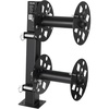 image:imageVEVOR Heavy Duty Double Welding Cable Reel Welding Cable Lead Reels for 150FT 10 amp 125FT 20 Cable PowderCoated Steel Reel with Locking Pin for Service Trucks Fleet Maintenance Jobsites16 x 10 x 26inch