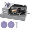 image:imageVEVOR Lawn Mower Blade Sharpener 23HP 500W with 7inch Grinding Wheel  Powerful Lawnmower Blade Grinder Bench Mower Sharpening Machine for HighLow LiftGatorFlat BladesBlade Sharpener