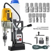 image:imageVEVOR Magnetic Drill 1400W Motor 16 in Boring Diameter 2810 lbf Portable Electric Mag Drill Press with 11 Coring Bits 800 RPM Speed Drilling Machine for Metal Surface Home Improvement Industry12pcs