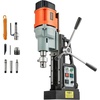 image:imageVEVOR Magnetic Drill Press 1550 W 24 in Boring Diameter 2922 lbf Power Mag Drill Press 0600 RPM Adjustable Speed Morse Taper M3M16 Tapping for Metal Surface Industrial and Home ImprovementW 24