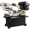 image:imageVEVOR Metal Horizontal Band Saw 7 x 12 in Rectangular Cutting Capacity 110220V Vertical Cutting Bandsaw with 11 kW Motor 045 Angle Adjustment Variable Speed for Metal Wood and PlasticFixed Base