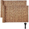 image:imageVEVOR Natural Reed Fencing 6 ft x 164 ft Decorative Natural Reed Fencing Roll Decorative Fence for Backyard Garden Divider Privacy Screen Panel Curtain for Balcony Patio Garden Backyard OutdoorBrown