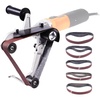 image:imageVEVOR Pipe Tube Polisher Sander 1000W Pipe Belt Sander with 6 Variable Speeds 11003200rpm Professional Belt Sander Grinding Machine with 100PCS Sanding Belts for Burnishing Finishing Rust Removal10PCS Belts