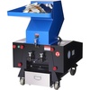 image:imageVEVOR Plastic Shredder Crusher 10HP75KW Plastic Grinder Granulator 250450kgh Capacity Pulverizer Recycling Machine with Wheels SDK11 Blade amp 10mm Mesh for PVC PTFE 220V 60Hz 3Phase55HP 40KW