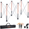 image:imageVEVOR Portable Folding Workstand 802 x 412 ft Collapsible Workbench 6000 lbs Weight Capacity No Assembly Foldable Work Stand with Storage Bag Table Top NOT Included for Garage Workshop OutdoorL4ftW2ftH30inch