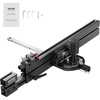 image:imageVEVOR Precision Miter Gauge Standard Slot 34 x 38 Aluminum Alloy Table Saw Miter Gauge with 1935 in Grating 15 Angle Stops Adjustable Spring Loaded Plunger and Removable Disc for Woodworking1935 Inch