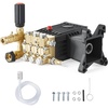 image:imageVEVOR Pressure Washer Pump 1 Shaft Horizontal Triplex Plunger 4000 PSI 40GPM Replacement Power Washer Pumps Kit with 5 Nozzles Compatible with Simpson MorFlex 40224 40225 40226 Santoprene3600 PSI