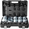 image:imageVEVOR Pull and Press Sleeve Kit 36 PCS Steel Bush Removal Insertion Sleeve Tools with Carrying Case Compatible with LCV and HGV Engines for Removing and Installing Bushings Bearings and Seals