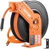 image:imageVEVOR Retractable Air Hose Reel 12 Inch x 50 FT Rubber Air Hose Max 300PSI Auto Rewind AirCompressor Hoses Reel with 5 ft Lead in CeilingWall Mount for Garage Workshops38IN x 50FT